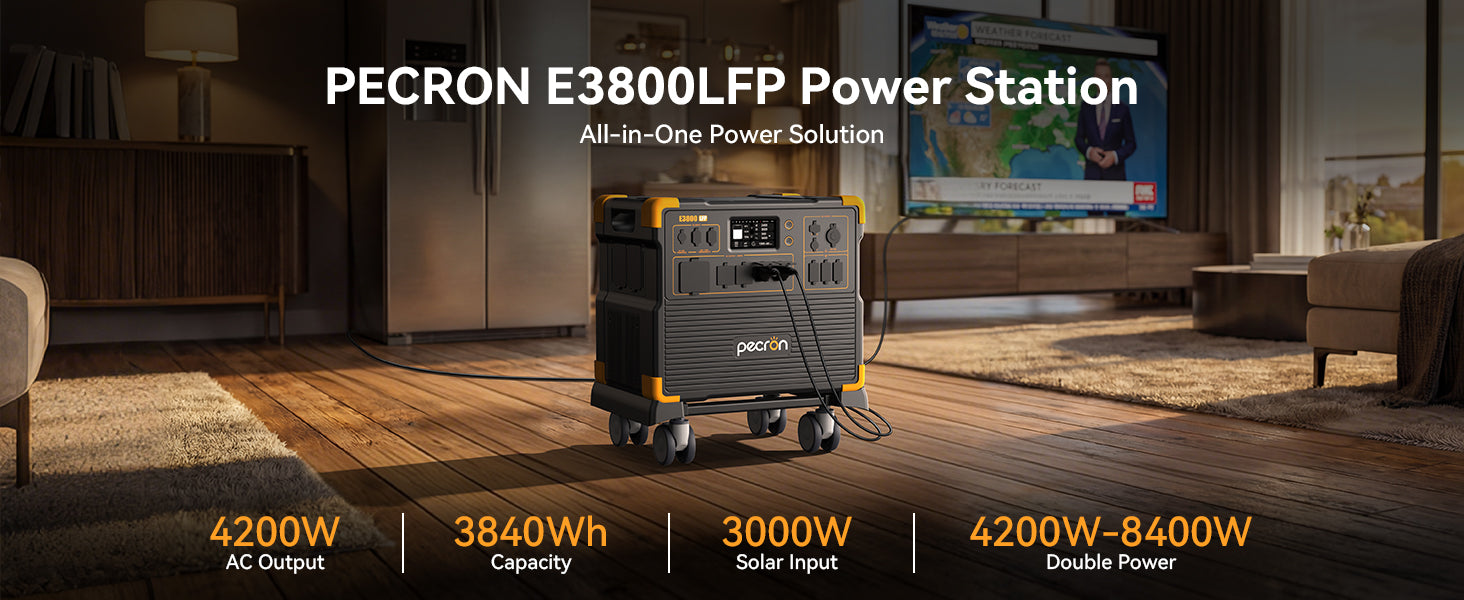 PECRON E3800LFP Power Station