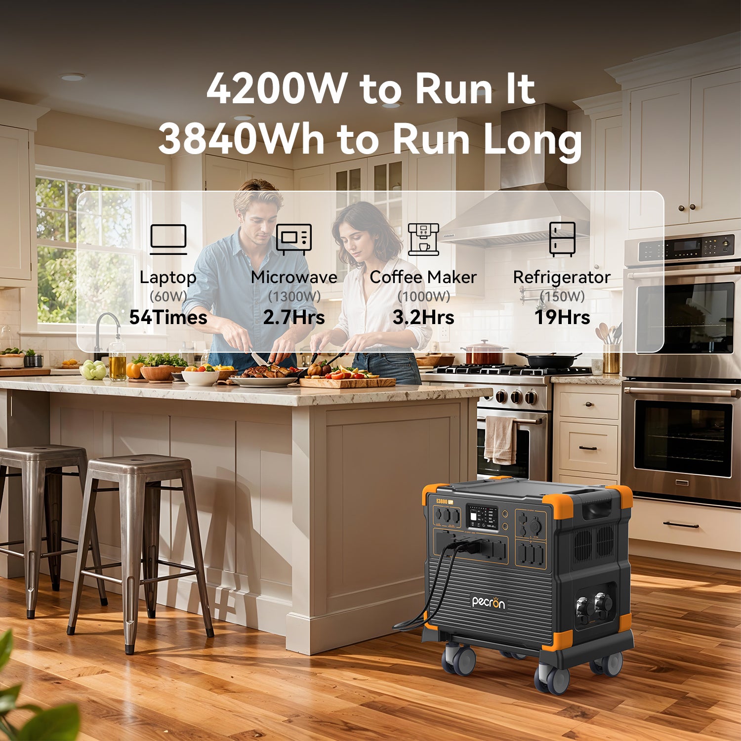 PECRON E3800LFP Power Station