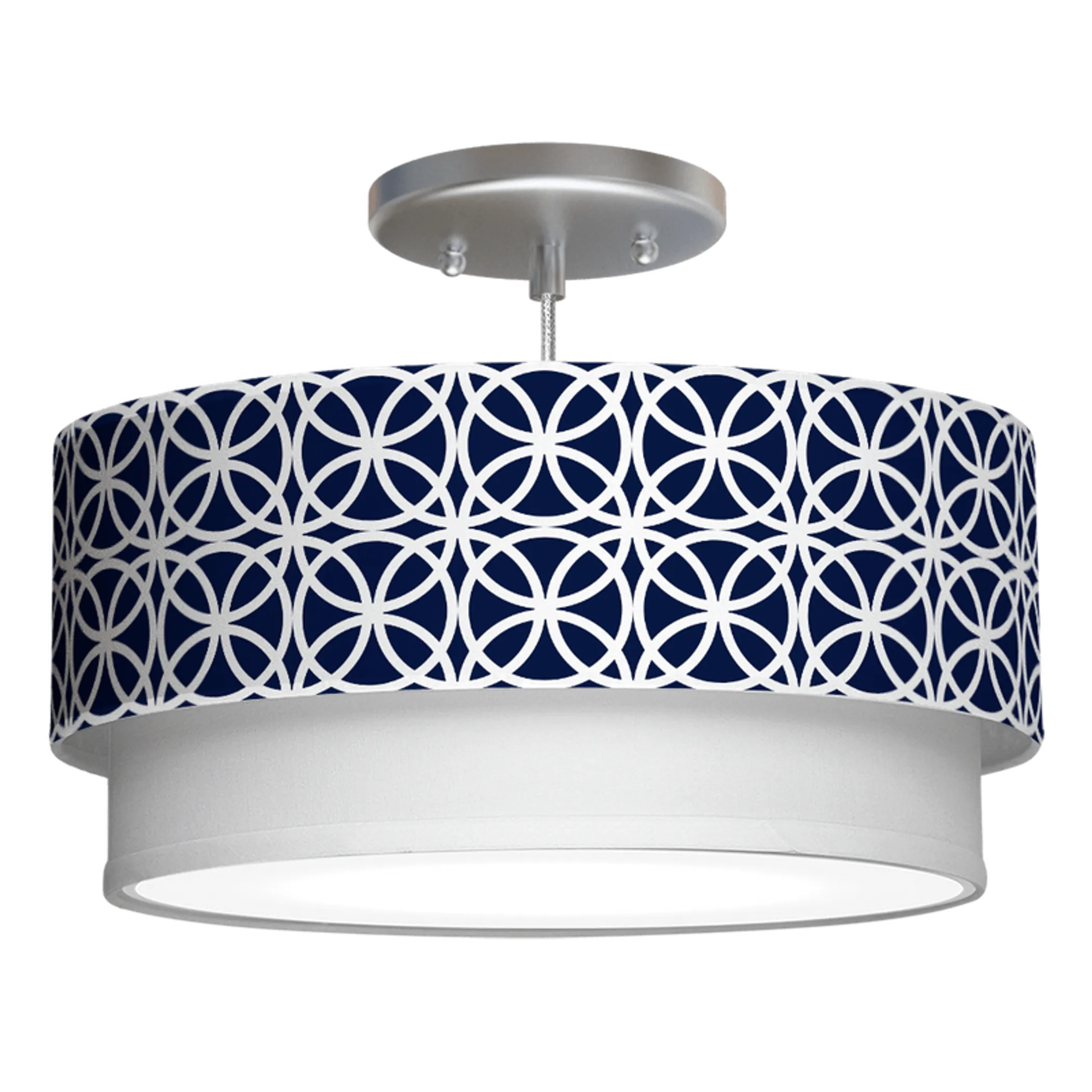 HOLLYWOOD TIERED DRUM PENDANT