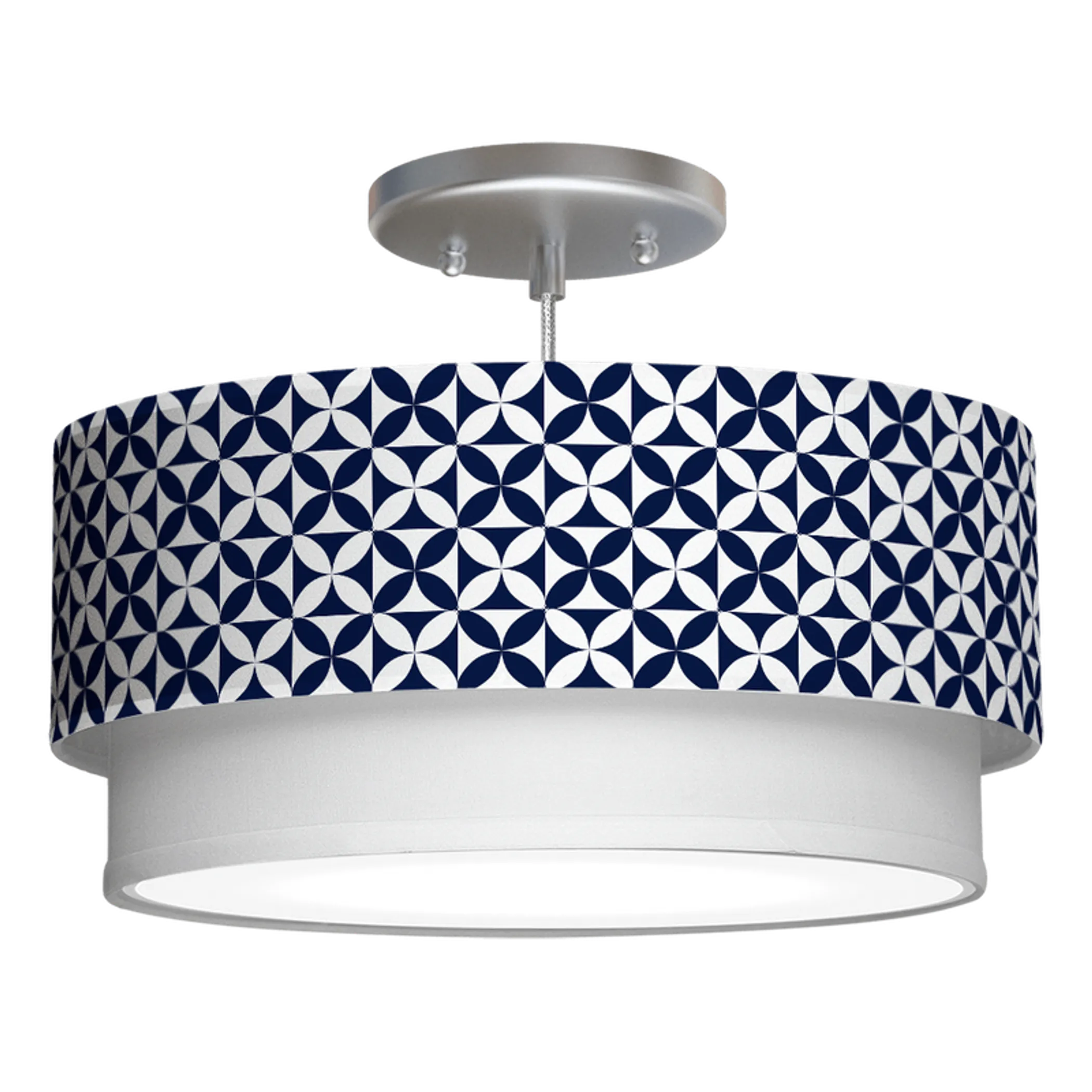 HOLLYWOOD TIERED DRUM PENDANT