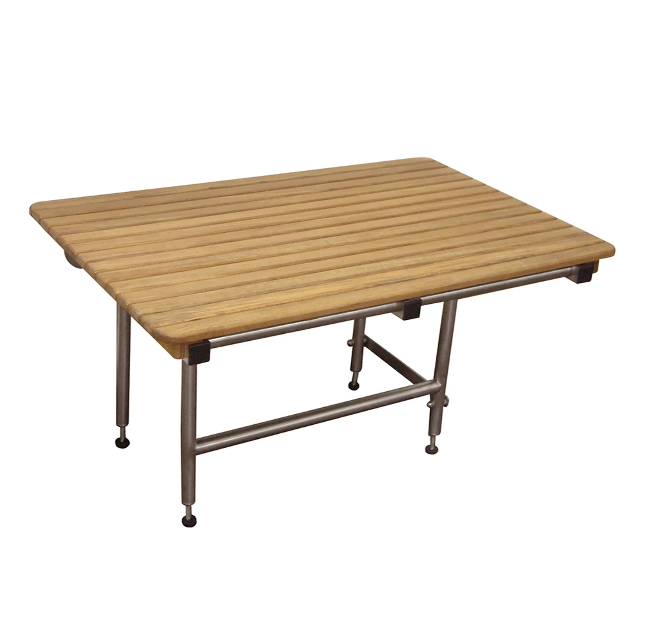 Teak Rectangular Shower Bench