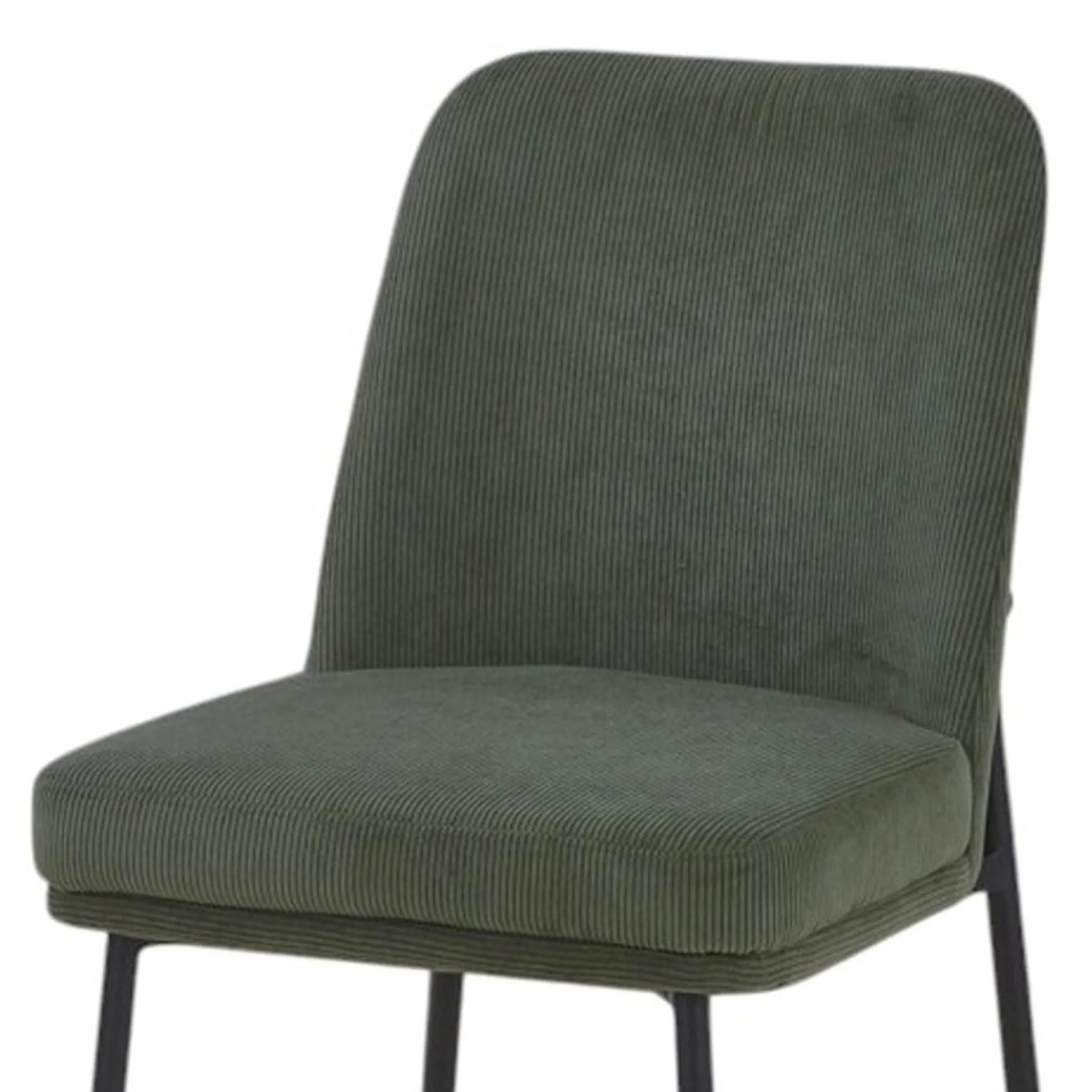 Corduroy Wood Dining Side Chairs