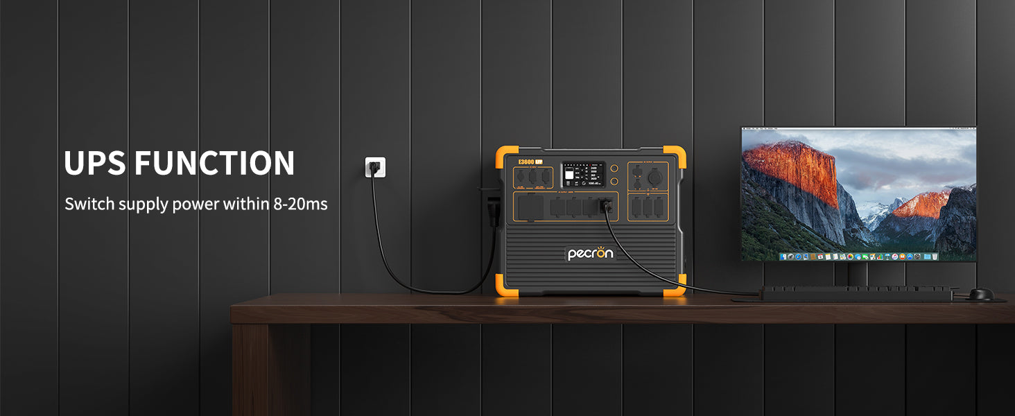 PECRON E3600LFP PORTABLE POWER STATION