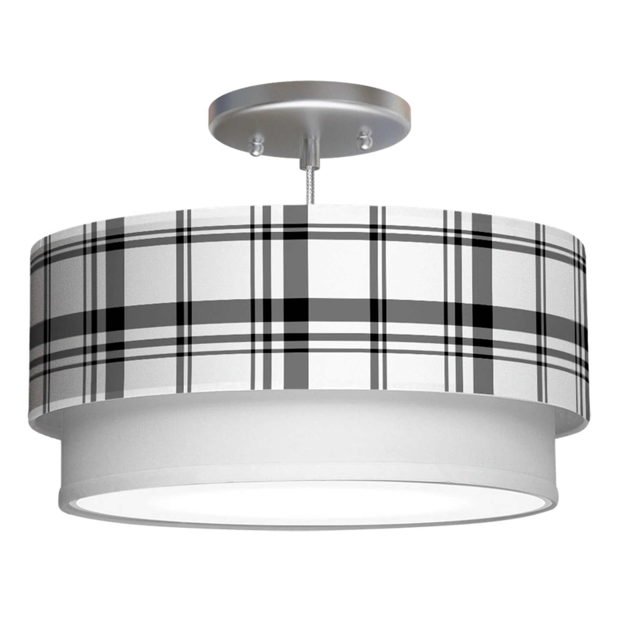 HOLLYWOOD TIERED DRUM PENDANT