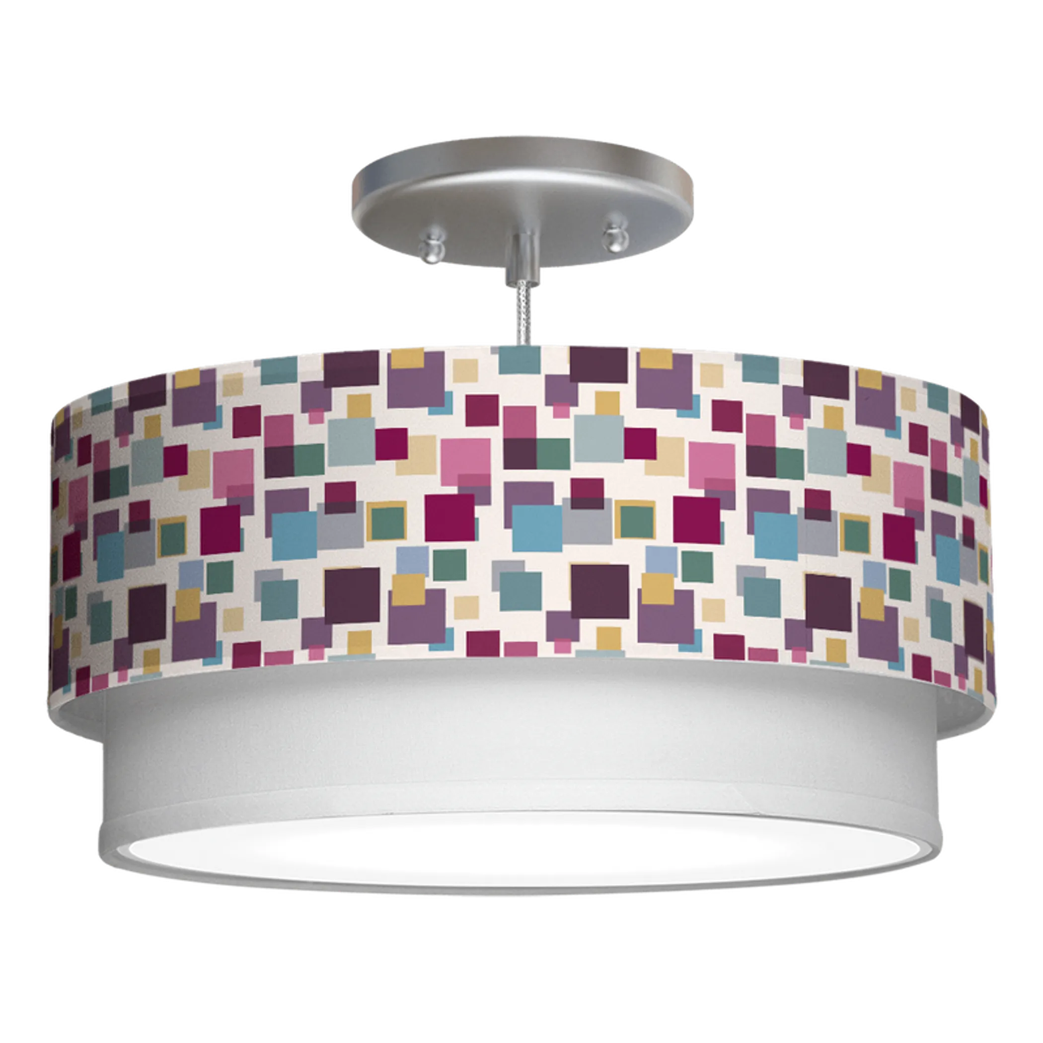 HOLLYWOOD TIERED DRUM PENDANT