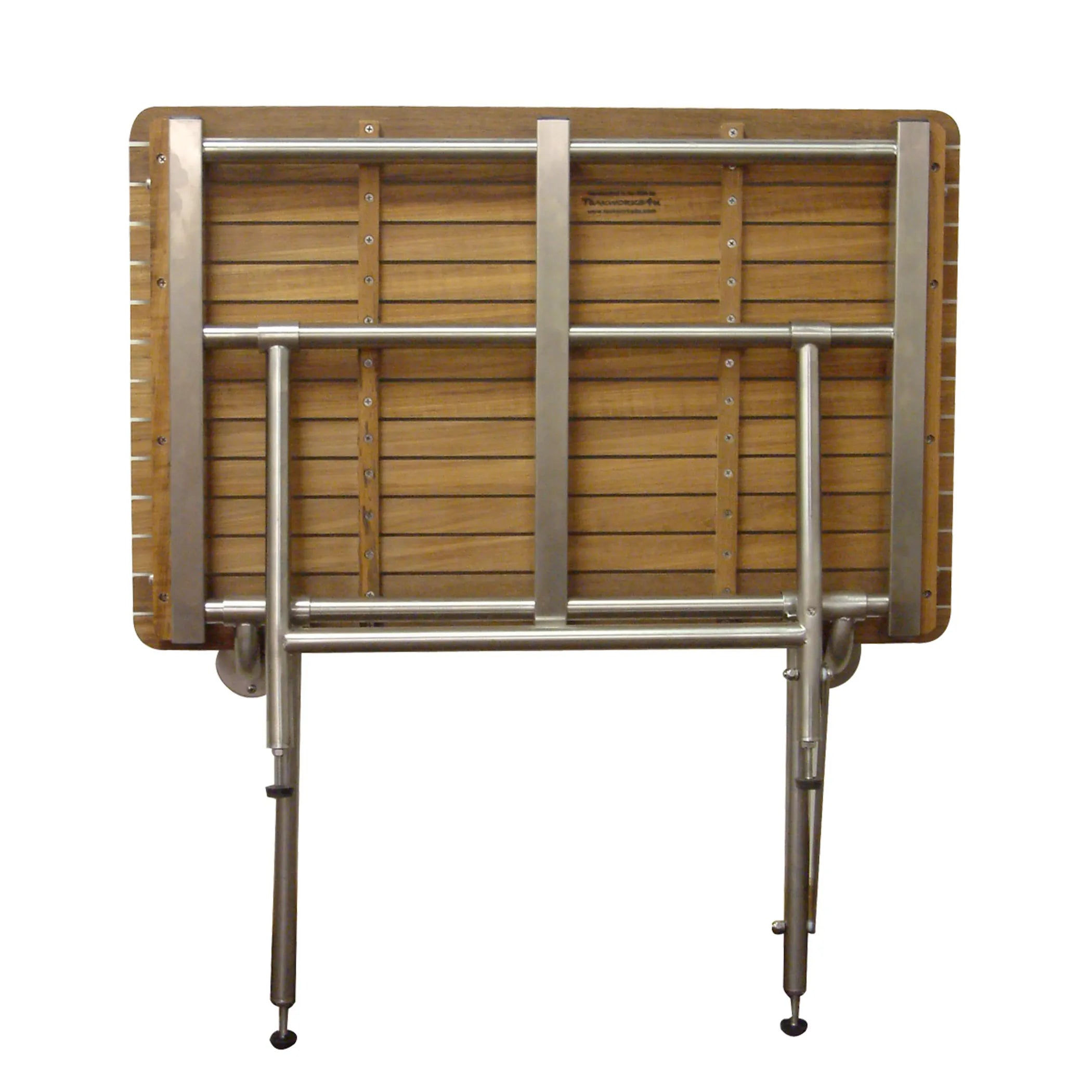 Teak Rectangular Shower Bench