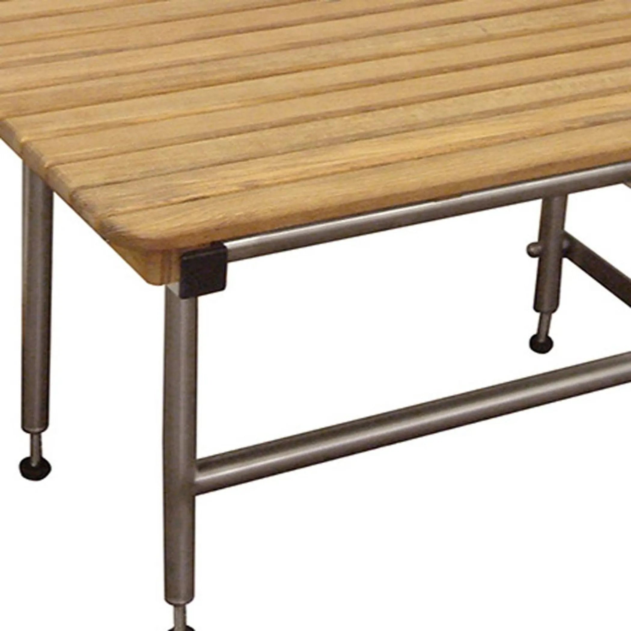 Teak Rectangular Shower Bench