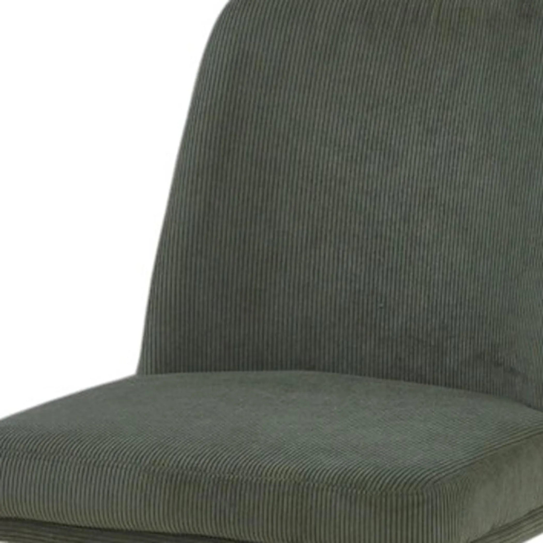 Corduroy Wood Dining Side Chairs