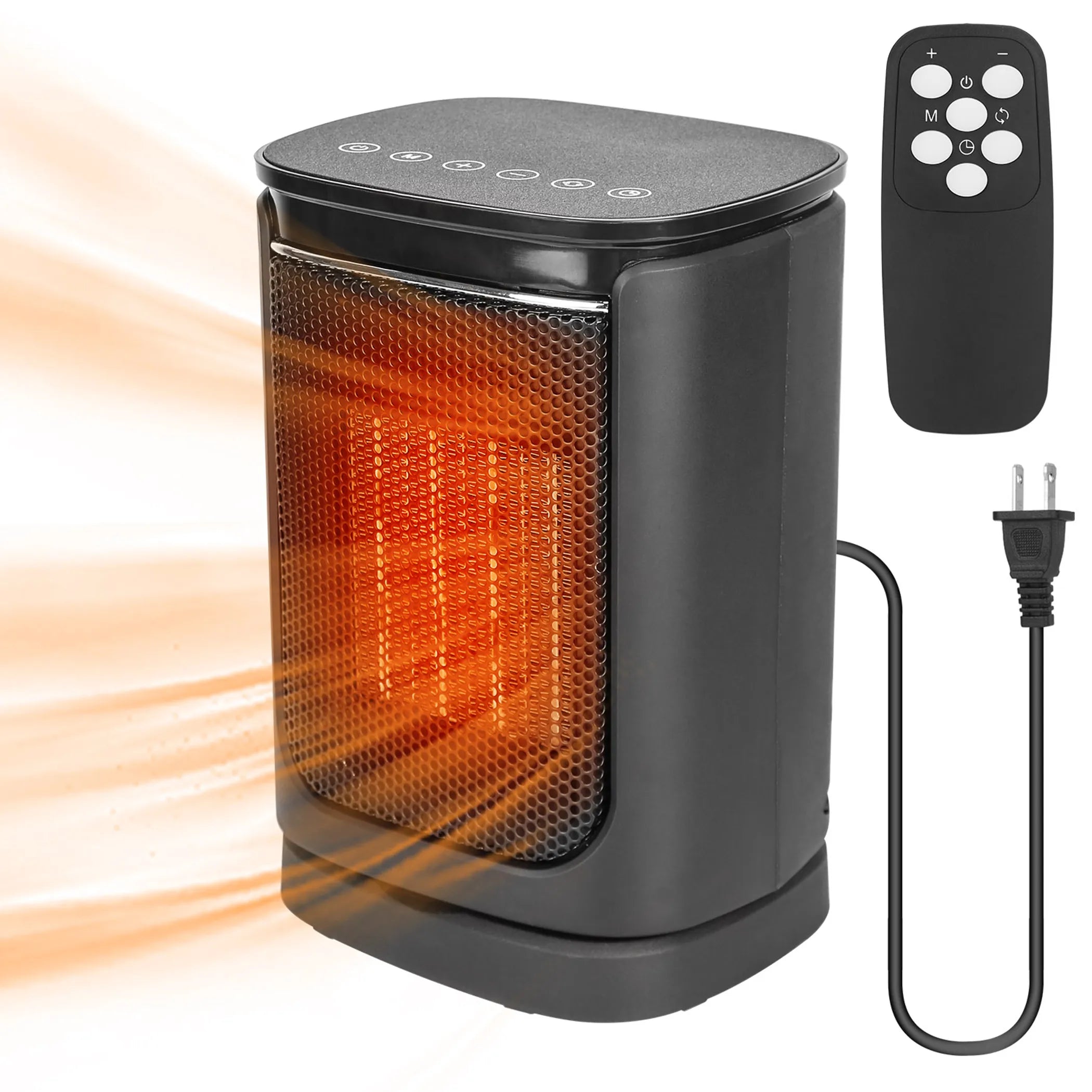 1500W Electric Space Heater Ceramic Heater Fan